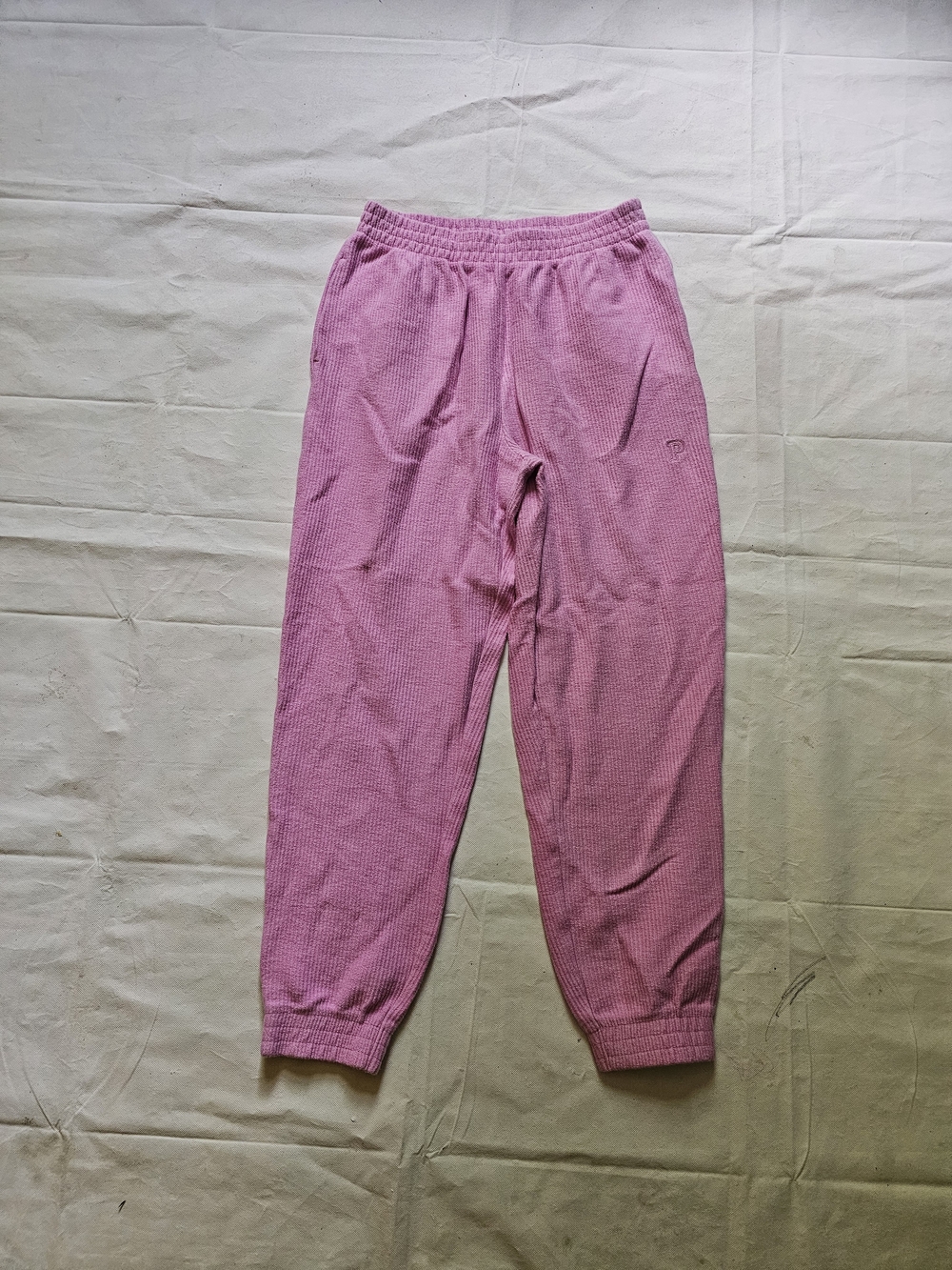 PINK Victoria's Secret Pink Waffle-Texture Jogger Pants